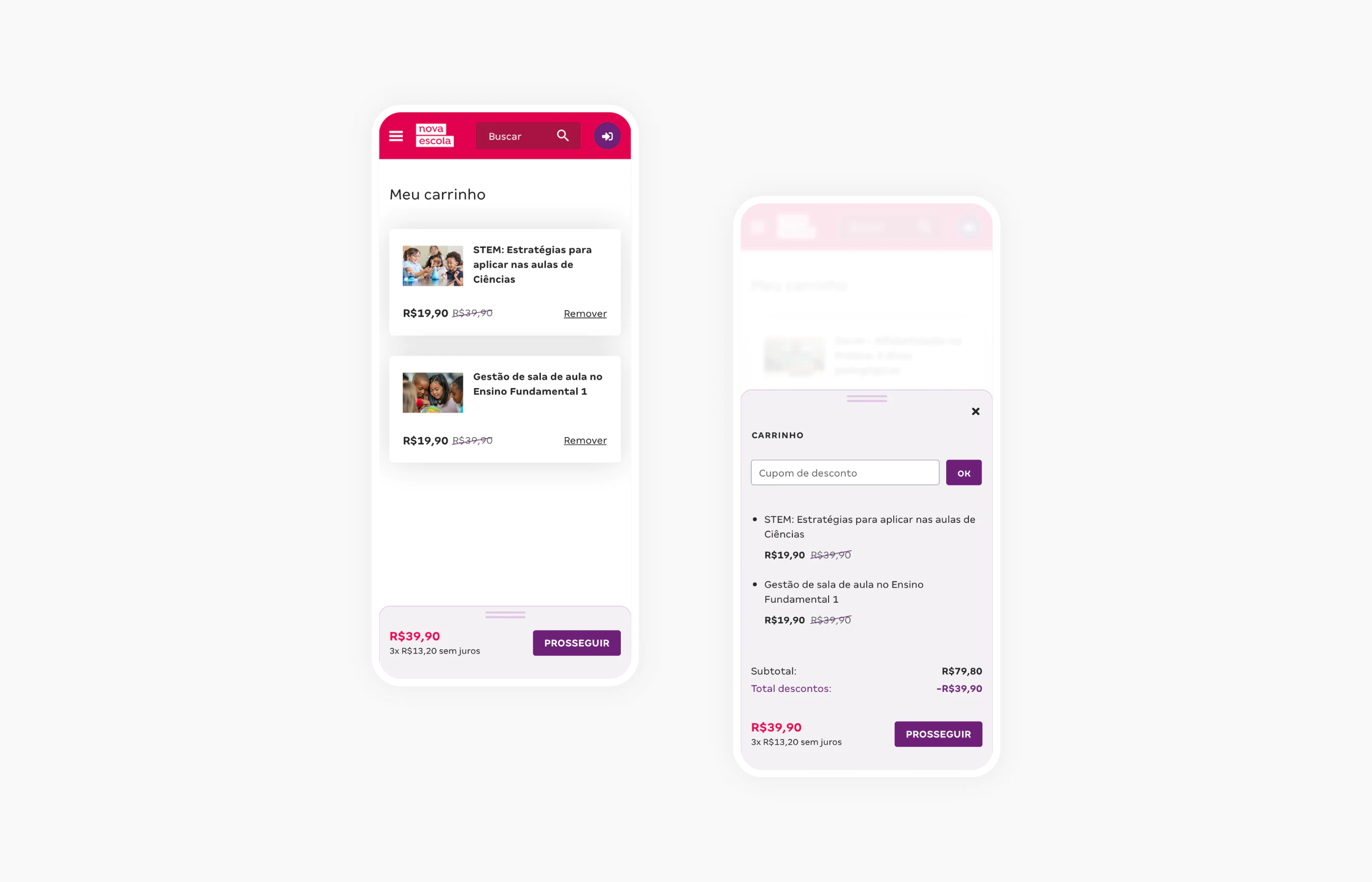 Nova Escola Virtual Learning Environment details
